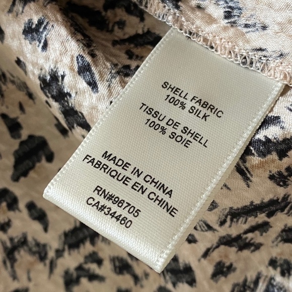 Rebecca Taylor Leopard Print Tedo Silk Dress Size - Picture 9 of 10